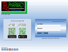 Tablet Screenshot of csspnewcrm.com